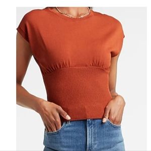EXPRESS Half Ribbed Bottom Sweater XL